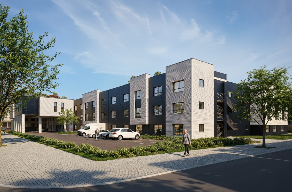 Emerald Park Assisted Living Campus exterior rendering